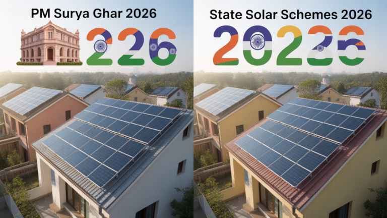 PM Surya Ghar vs State Solar Schemes 2026