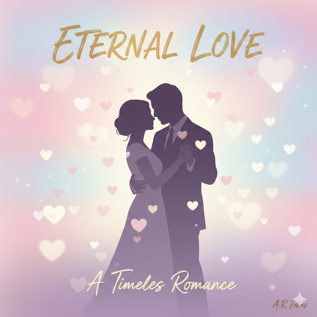 Intimate Forehead-Touch Teddy Day Romantic Poster